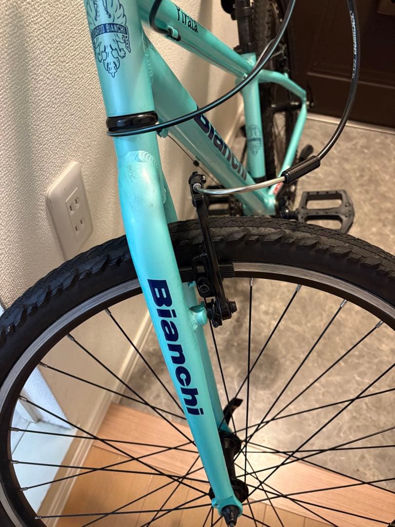 【たのメル便】Bianchi PIRATA 26チェレステ8速 ジュニアMTB
