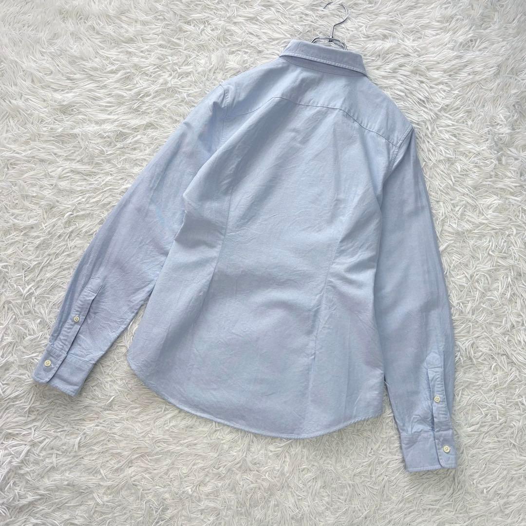 ポロラルフローレン オックスフォードシャツ ボタンダウン 現行 ブルー M