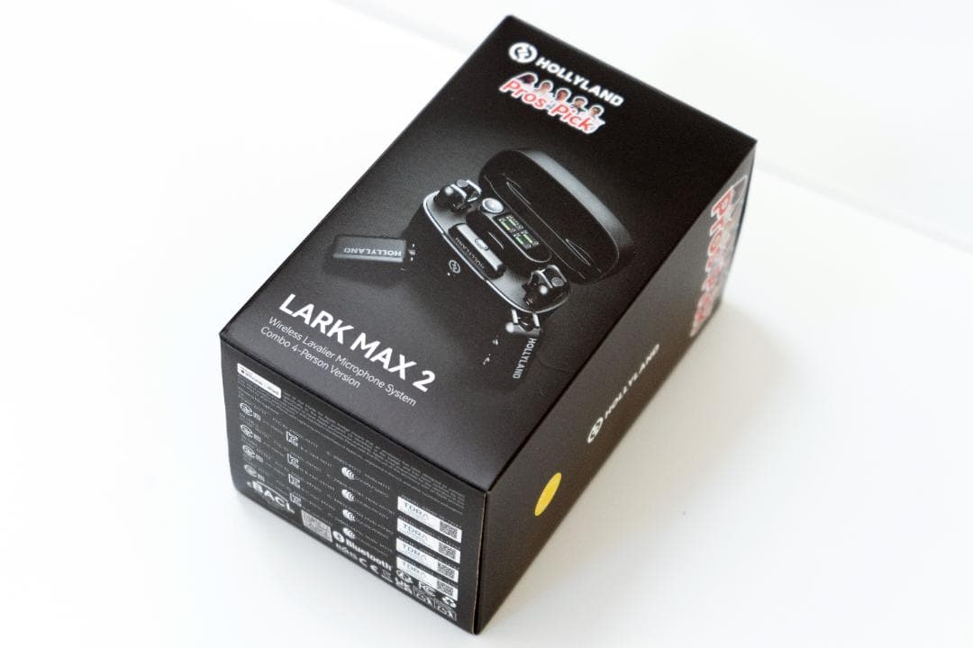 Hollyland LARK MAX 2 Combo（4人用）ワイヤレスマイク
