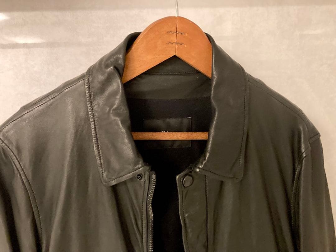 t*-様 edition A2リブ レザー ジャケット ヴィンテージ エディスリ