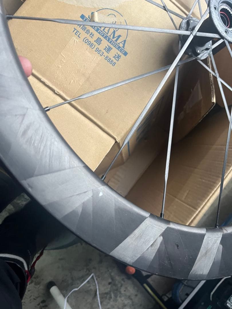 爆*履様 MEGA カーボンホイール 完組