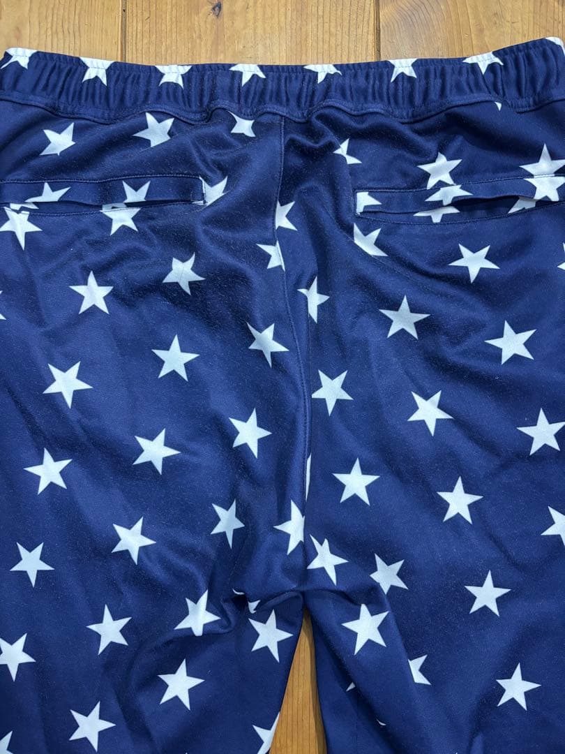 Bristol 星柄 ネイビー 上下