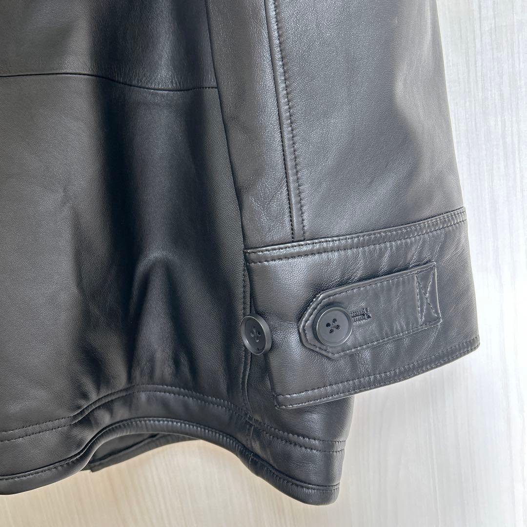 PAGELO パジェロ レザージャケット 黒 Ｍ美品