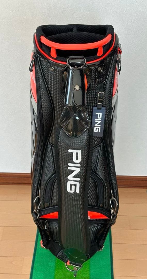 【レア美品】PING ピン　キャディバッグ 3点式　Mr.ping