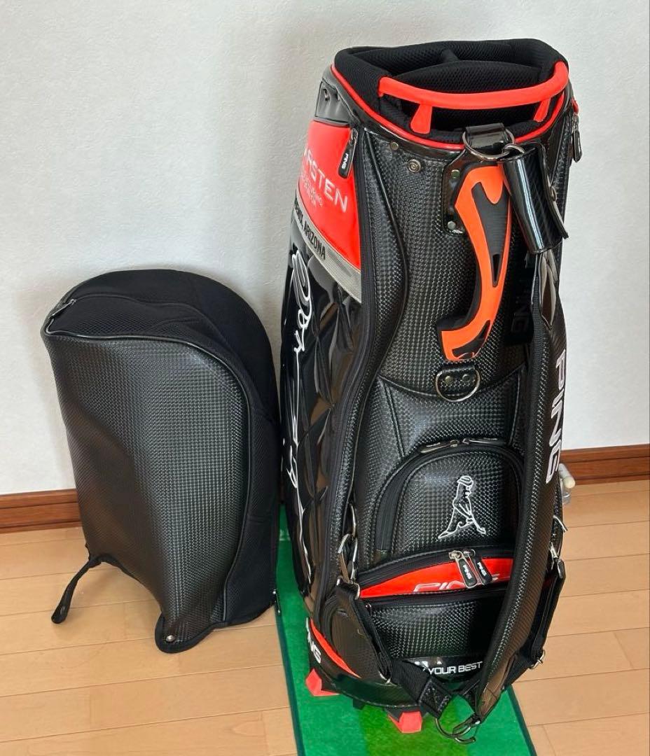 【レア美品】PING ピン　キャディバッグ 3点式　Mr.ping