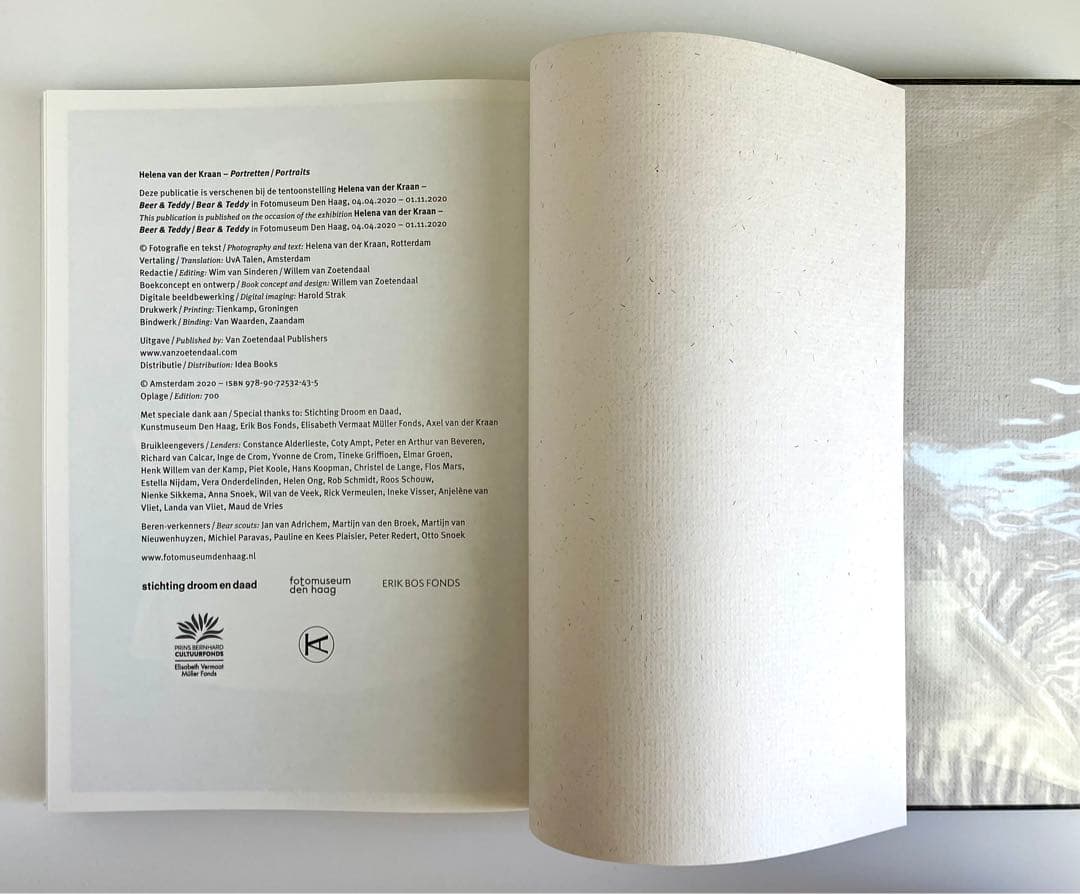 【 希少 Helena van der Kraan 写真集 】