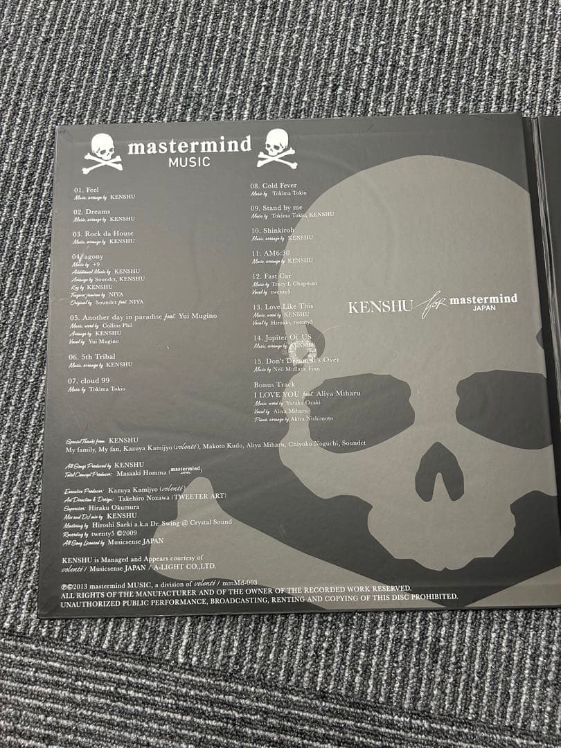 希少MASTERMIND JAPAN MUSIC KENSHU