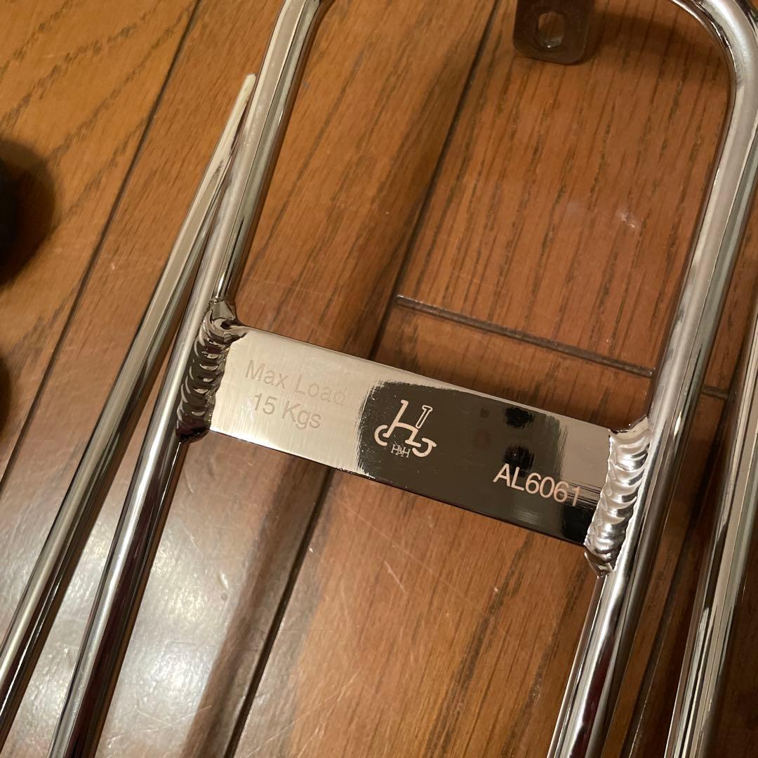 ブロンプトン H&H リアキャリア ポリッシュ BROMPTON カスタム