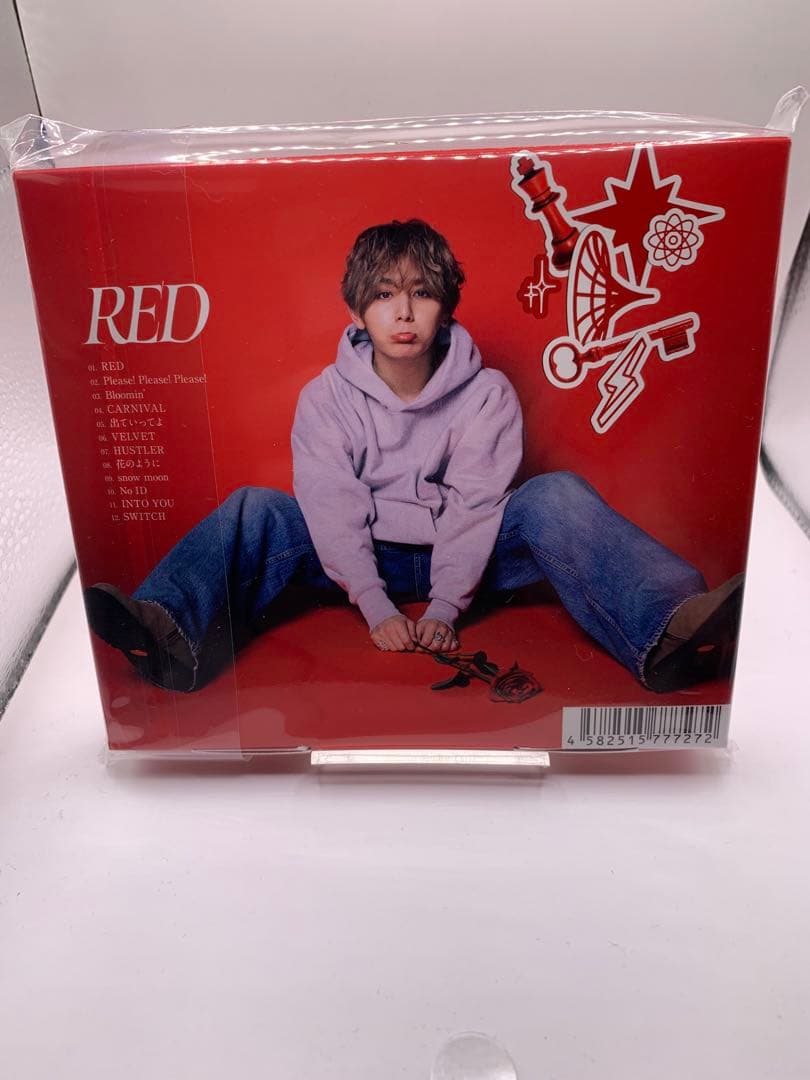新品未開封 山田涼介 ファミクラストア オンライン限定 Deep RED盤 3