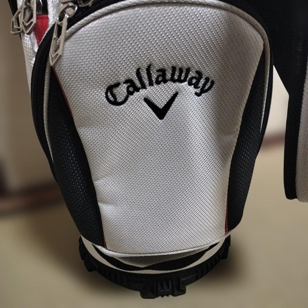 け*ん様 Callaway キャディバッグ ホワイト/レッド
