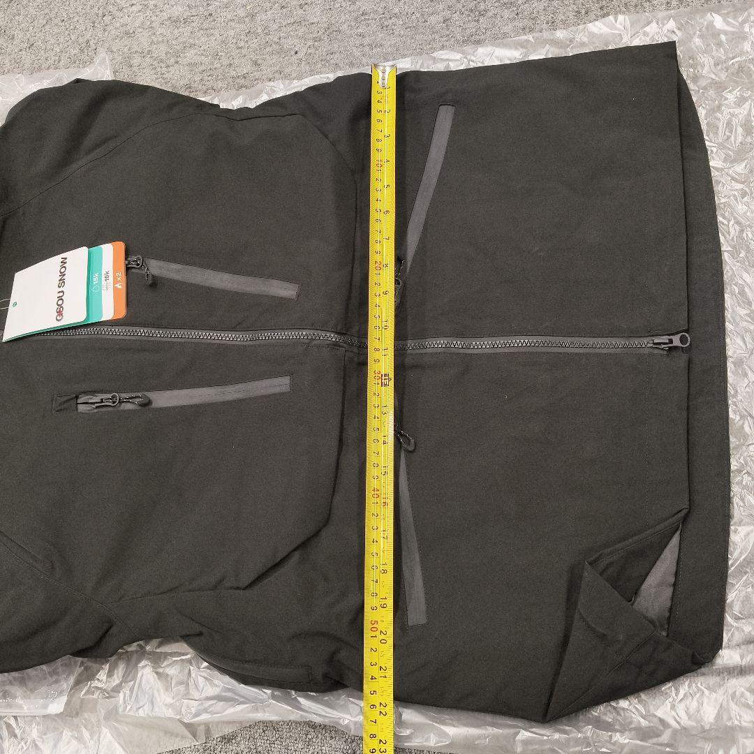 GSOU  レディース 黒 多機能 防水 断熱 スノージャケット