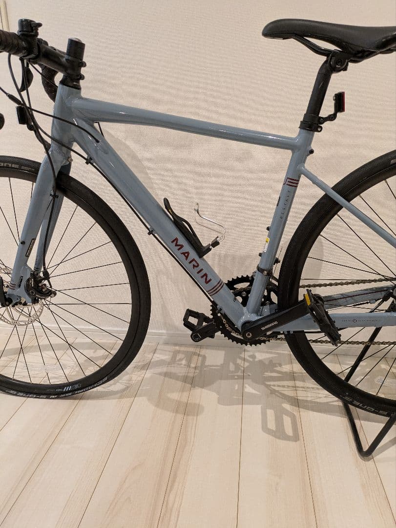 MARINEゲスタルト2017水色アルミロードバイク ディスクブレーキ 700C