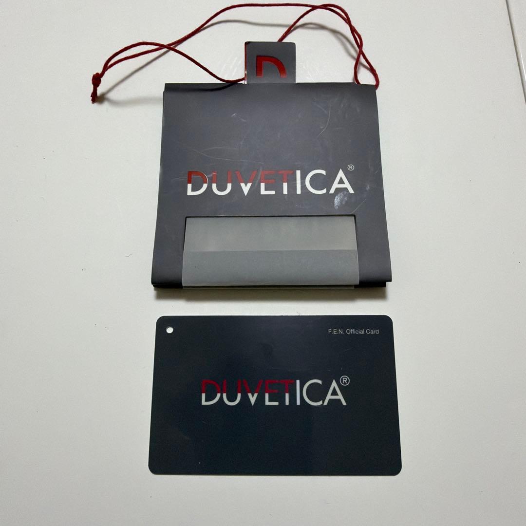 DUVETICA フード付きダウンベスト 44 ターコイズ