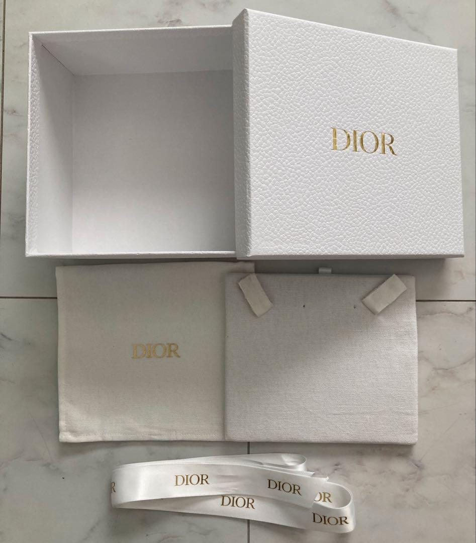 ★正規品 ほぼ未使用★Dior 空箱(ライナー、 リボン、薄紙付) &ショッパー