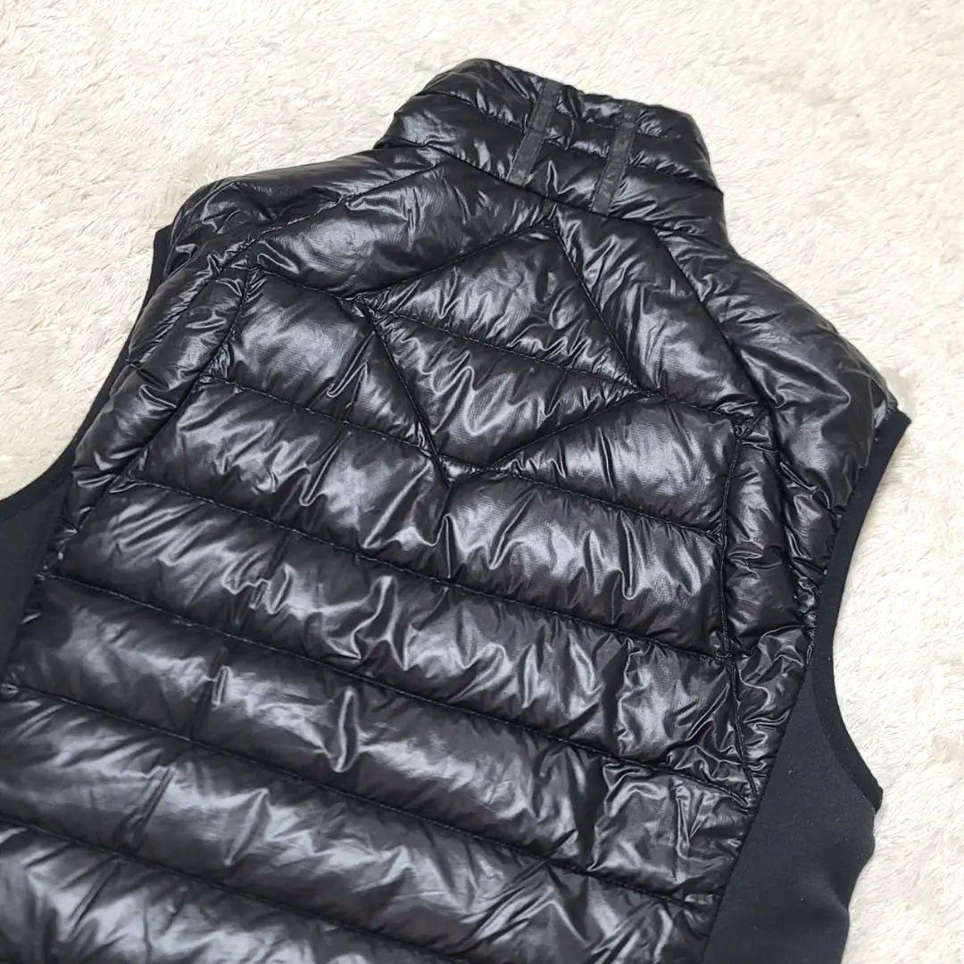 カナダグース ダウンベスト ハイブリッジ ライト ダウン ロゴワッペン