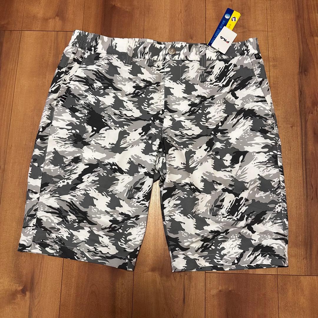 FILA ハーフパンツ　グレー　長袖　ポロシャツ　サイズXL セットアップ