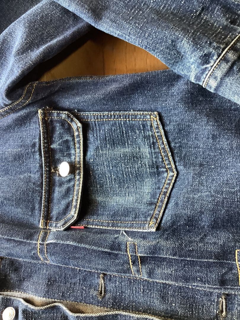 仕上がってます　Warehouse507タイプデニムジャケットサイズ40即戦力