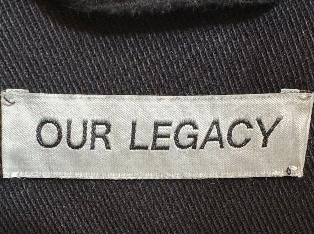 OUR LEGACY ブラック シャツジャケット 50