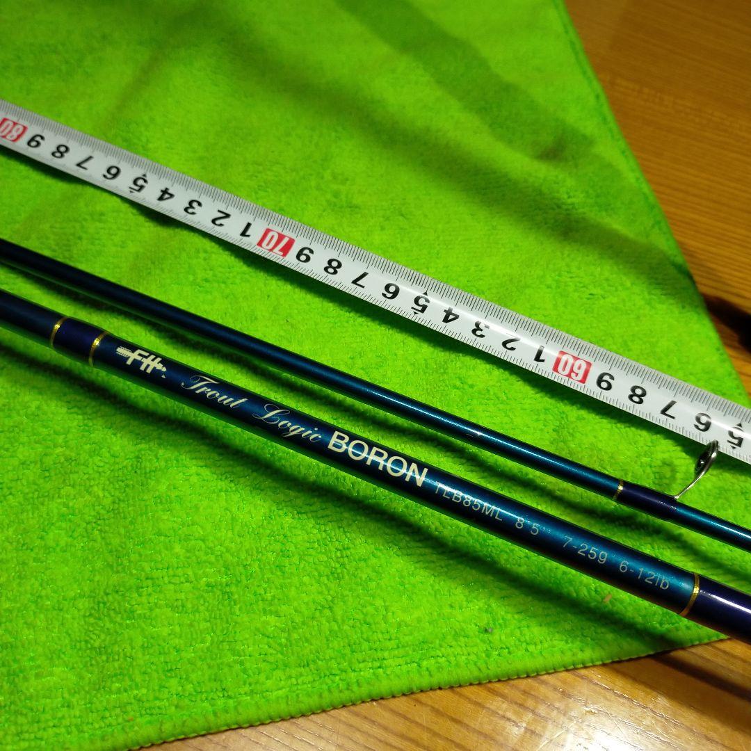 フィールドハンターTROUT LOGIC BORON トラウトロッド ケース付き