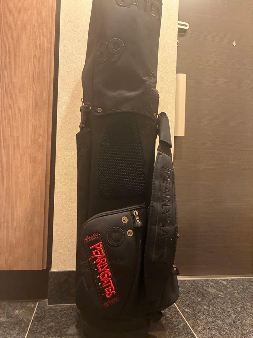 【おまけつき】PEARLY GATES♡ペイントロゴキャディバッグ