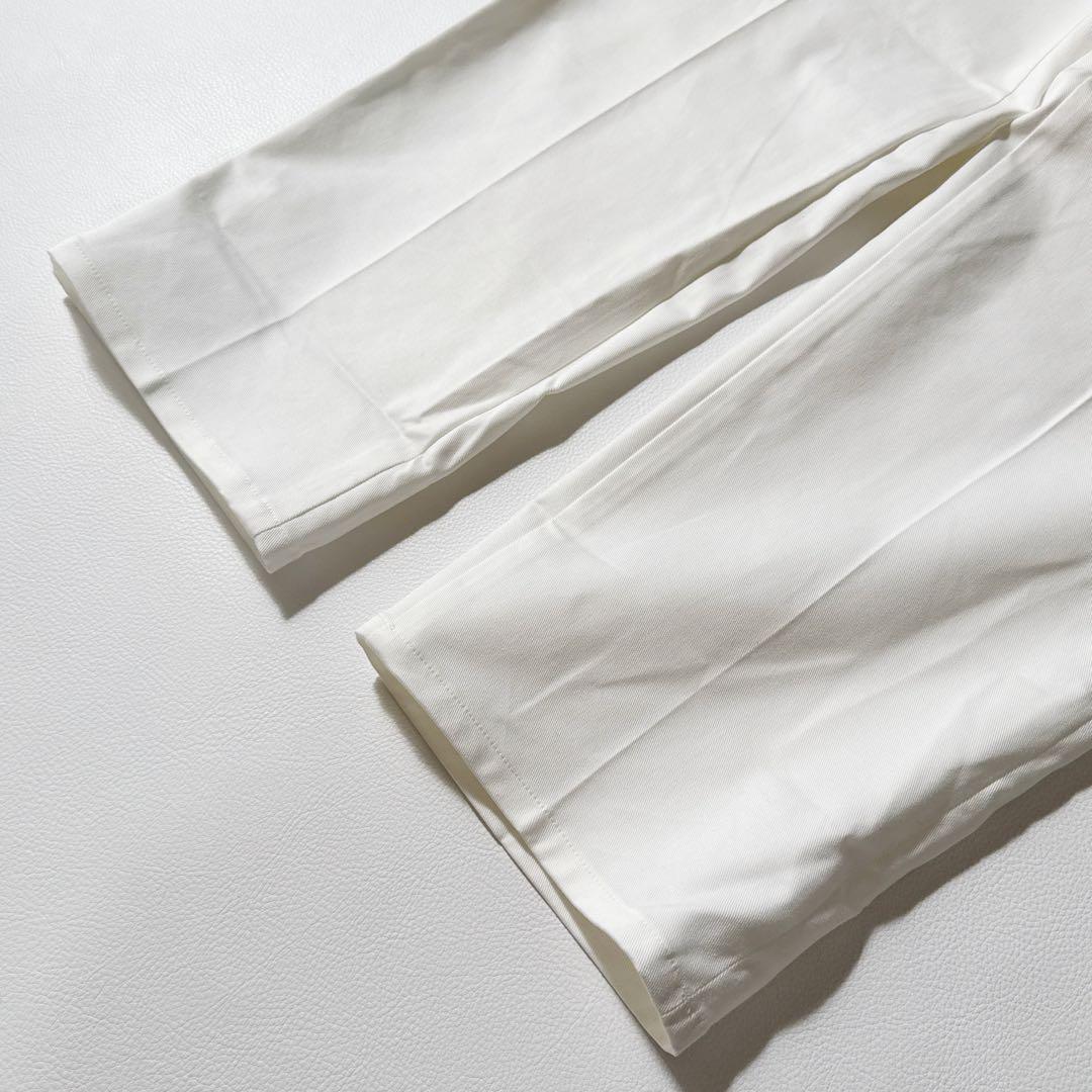 定価2.8万 muta ストレッチテーパードパンツCLEANSE 白 2XL