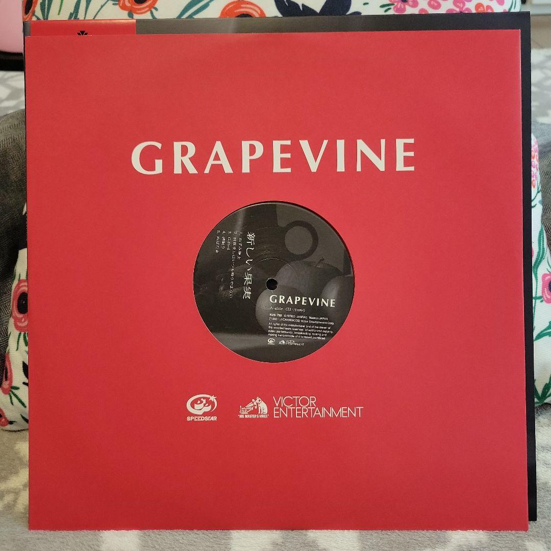 GRAPEVINE グレイプバイン 新しい果実 アナログ レコード