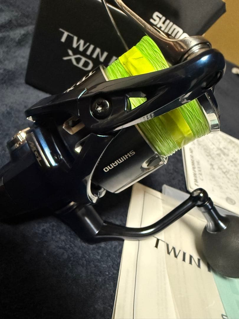 リール SHIMANO 21TWIN POWERXD 4000XG