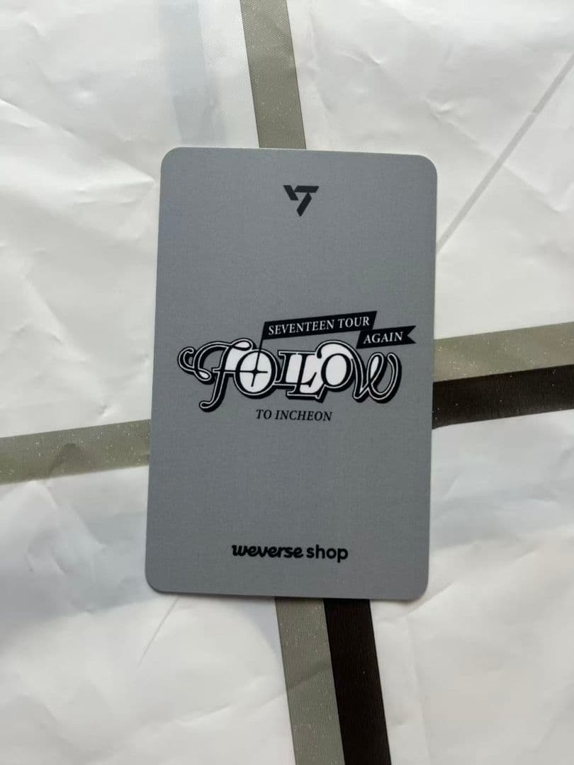 SEVENTEEN ウォヌ follow 仁川 会場限定 トレカ