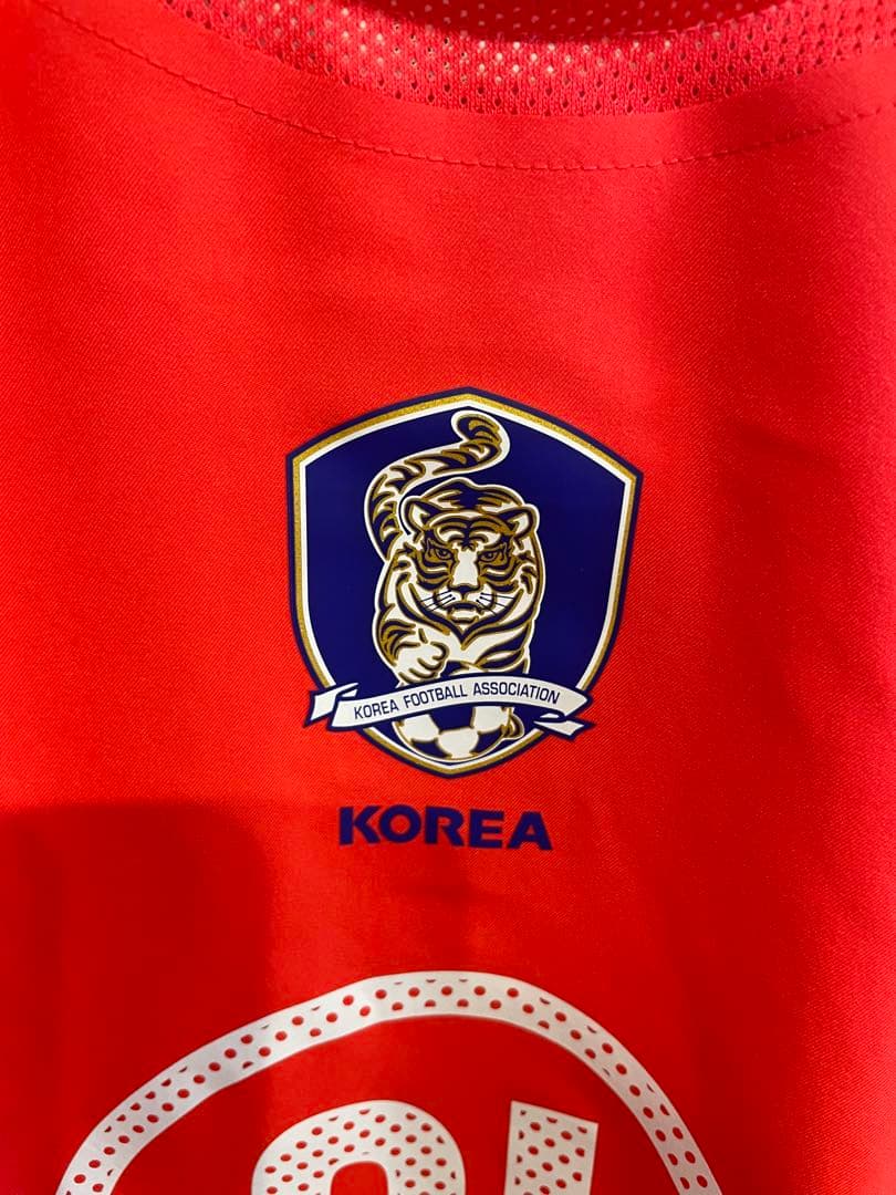 2004韓国代表ユニフォーム　リイシュー ジャージー #21 パク・チソン朴智星
