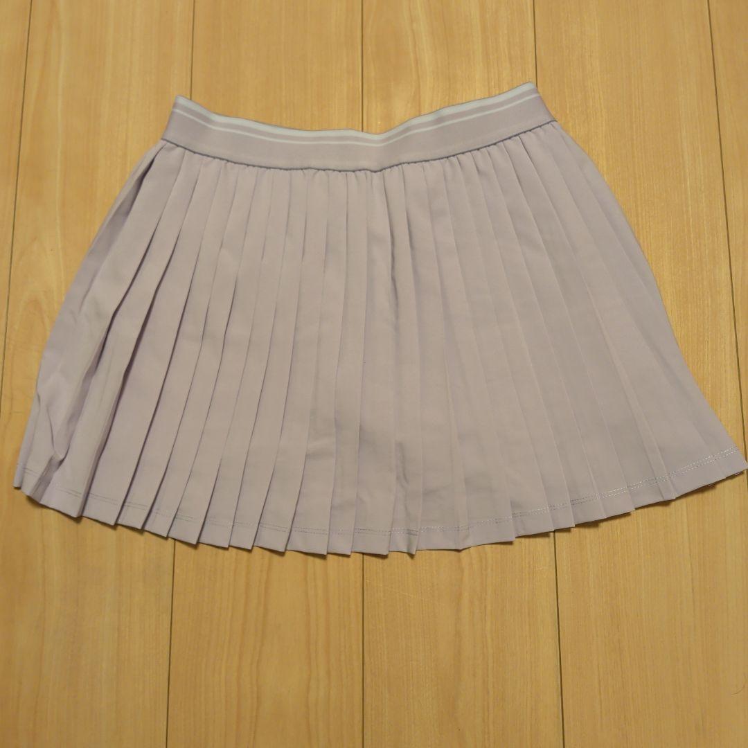 ☆海外ウェア　K-SWISS プリーツ テニススカート US-S