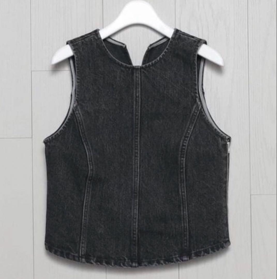 トップス < H > HEAVY DENIM VEST