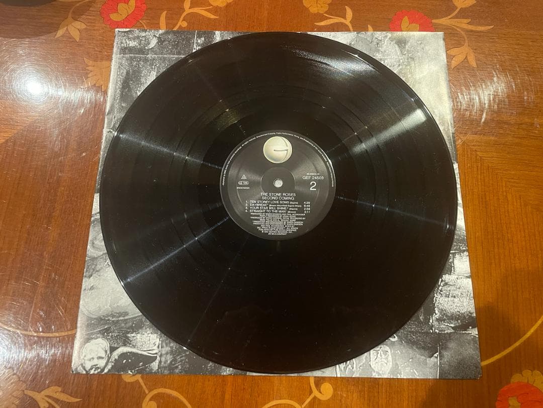 【廃盤レコード】オマケ付き・Stone Roses・Second Coming