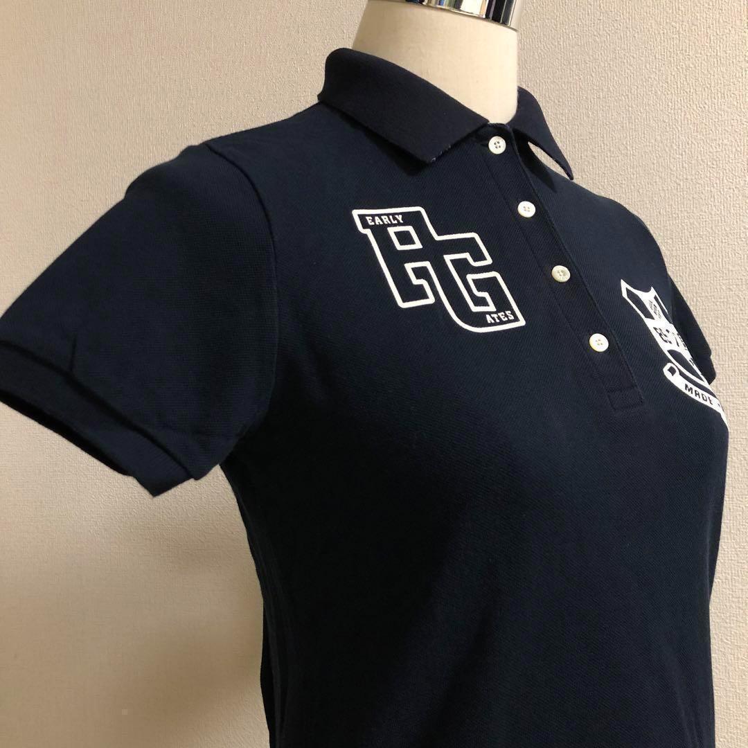 パーリーゲイツ MADE FOR GOLF ポロシャツ ネイビー サイズ0