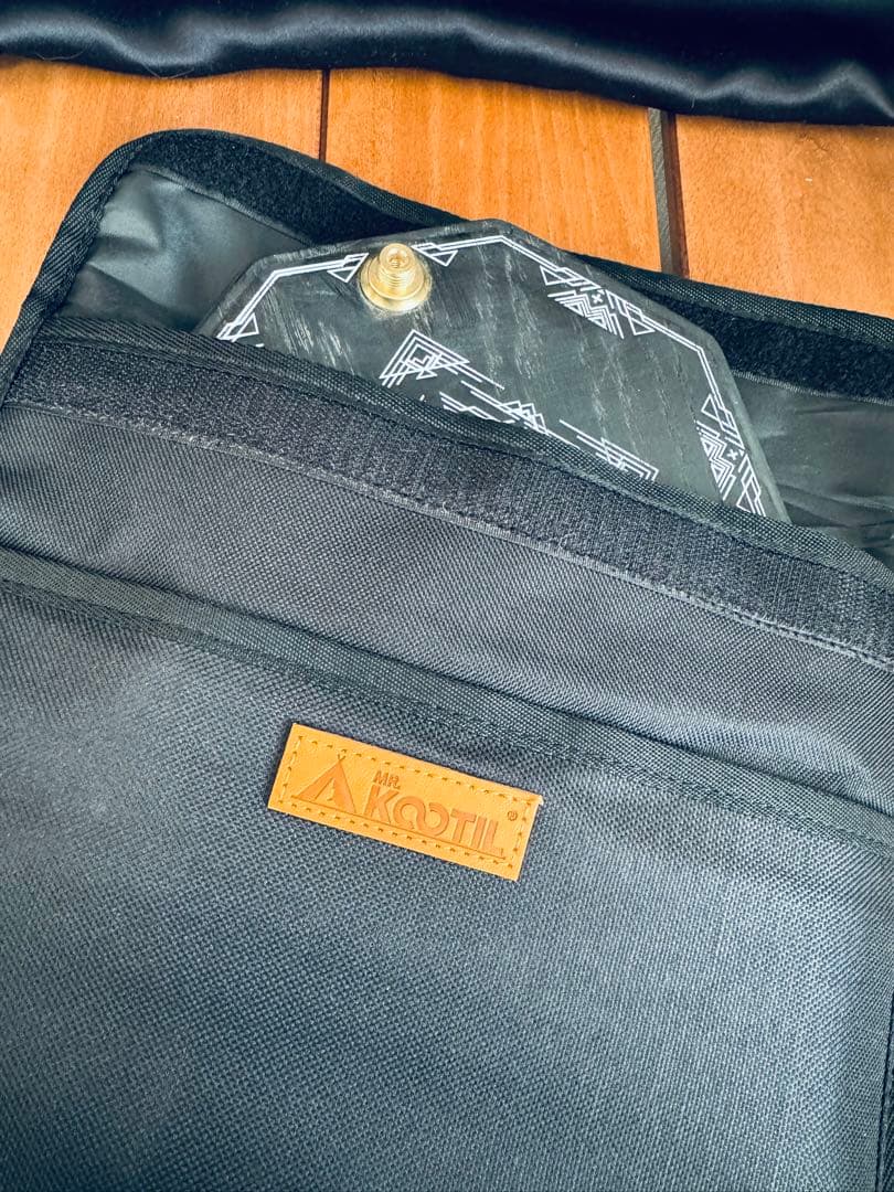 超激レア！天然木使用！最高級ランタンスタンド！ブラック 真鍮 収納ケース付き