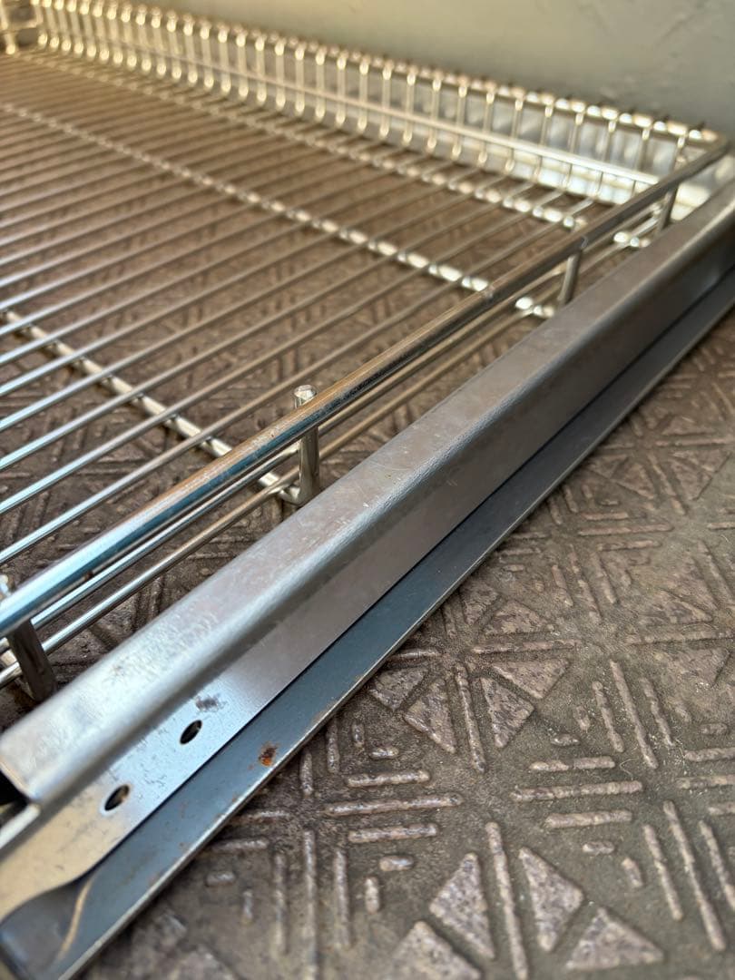  peak ハンギングラック1段　メッシュトレー 1unit 浅型