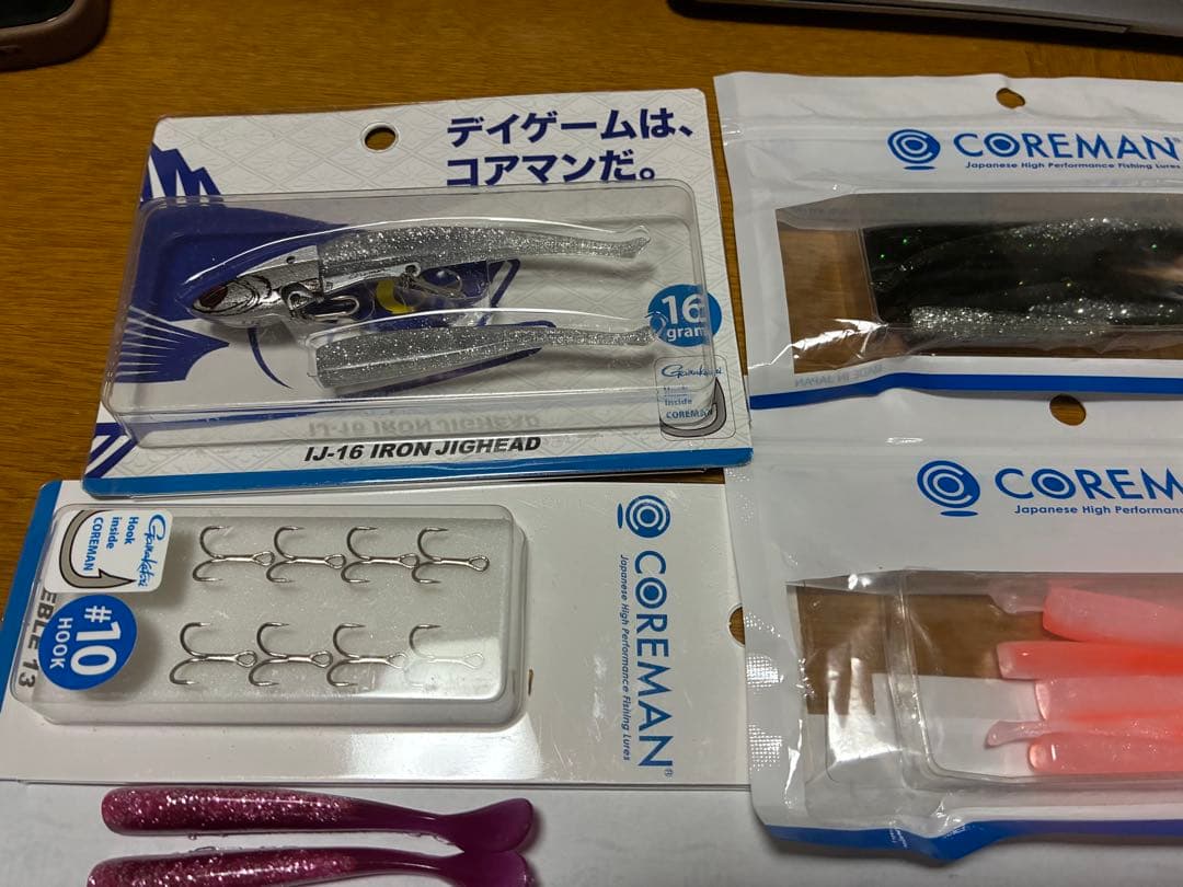 【コアマン セット】IJ-16 アルカリ アルカリシャッド 豪華まとめ売り