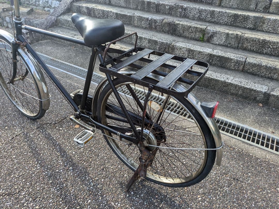 実用車 昭和 レトロ 自転車 ビンテージ ロッドブレーキ