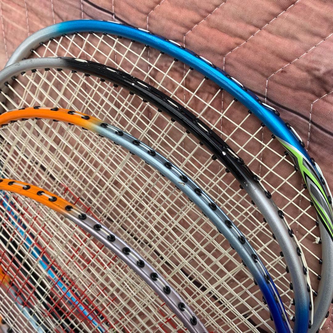 YONEX バドミントンラケット　まとめて４本