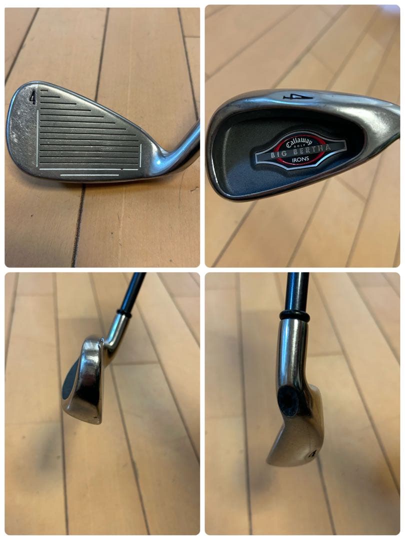 Callaway BIG BERTHA 初心者向けアイアン9本セット
