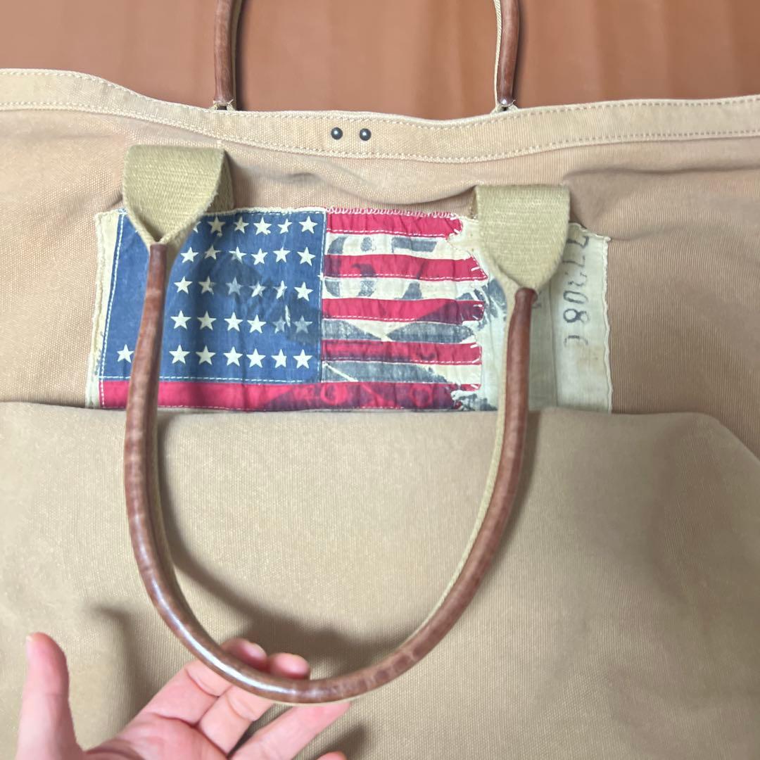 Polo Jeans Company アメリカ国旗トートバッグ　ヴィンテージ