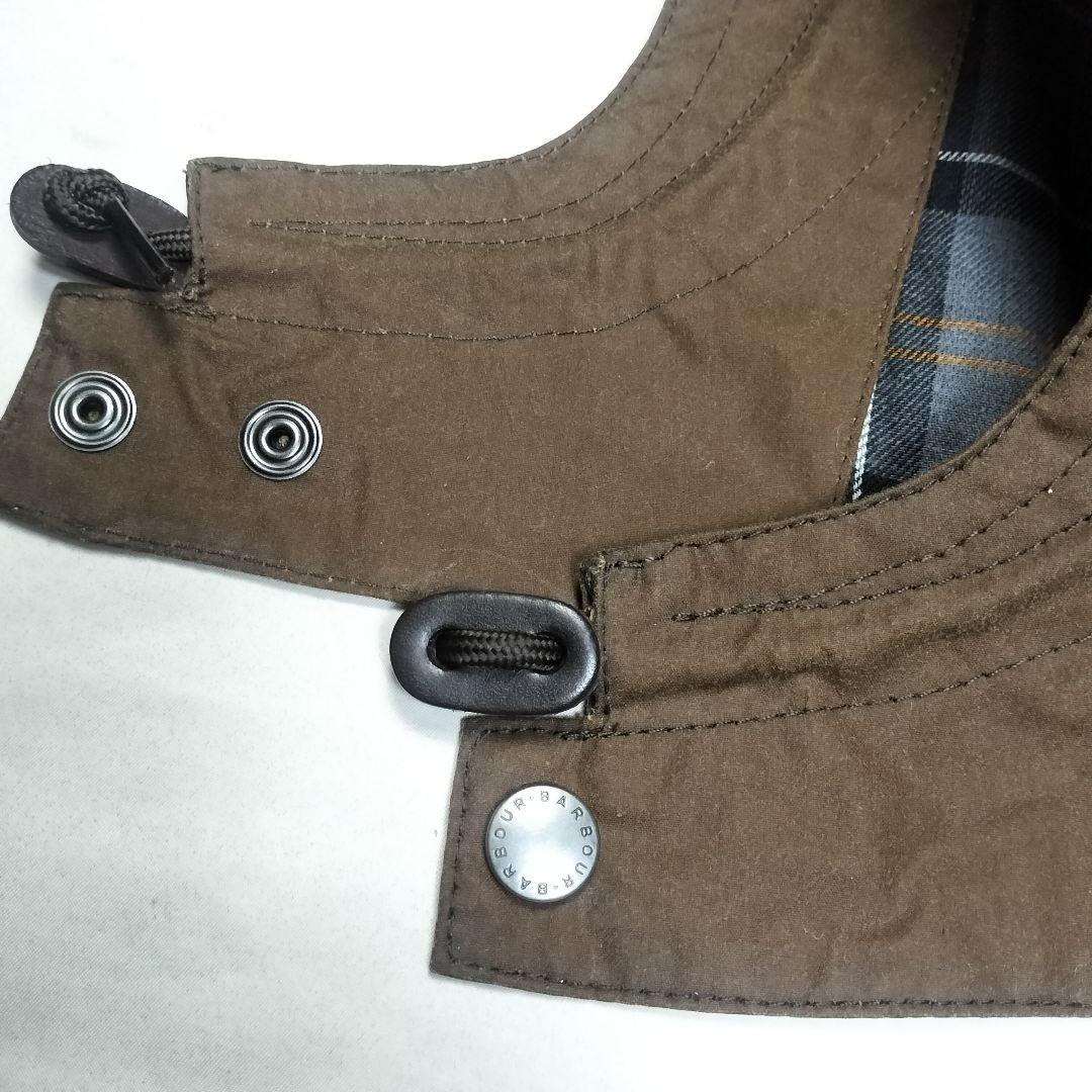 Paul Smith Loves Barbour　ワックス フード　ブラウン