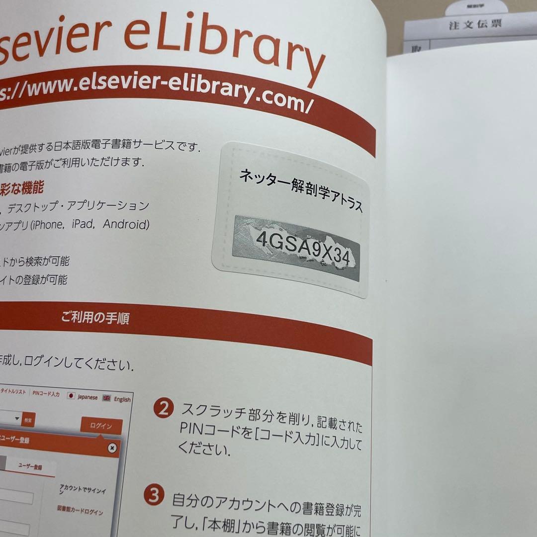 【電子書籍使用不可】ネッター解剖学アトラス(原書第7版)