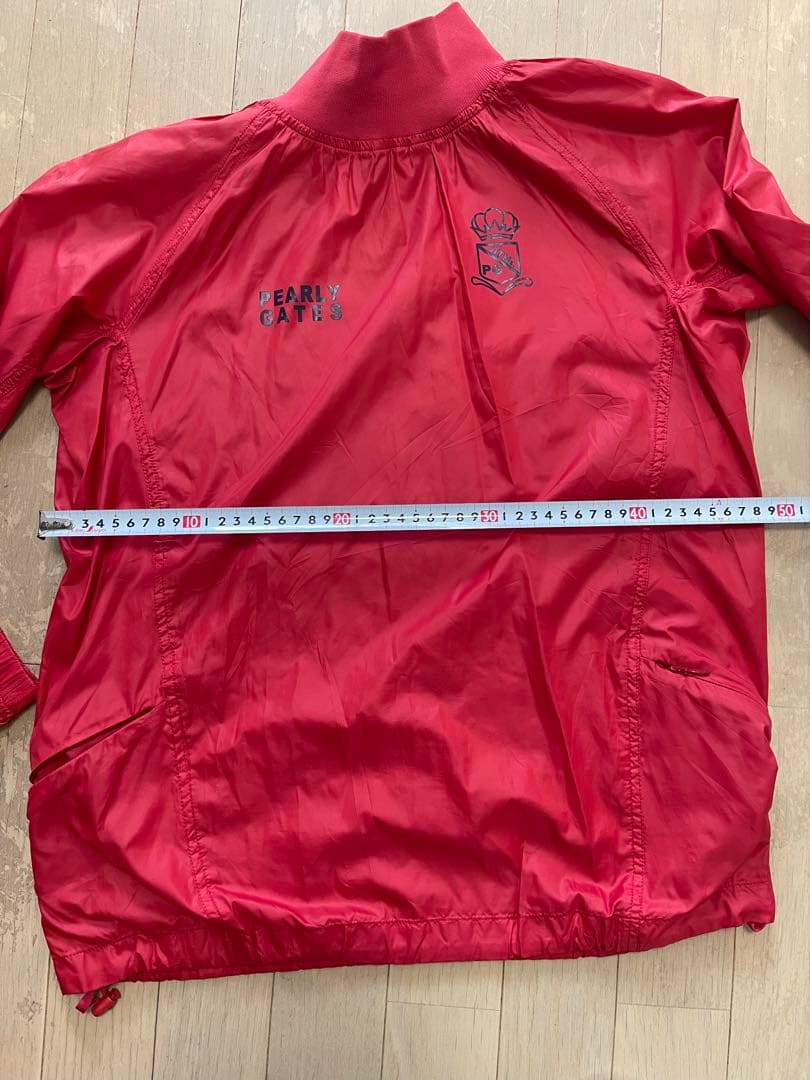 パーリーゲイツ　スニード　インナーアウターセット　レッド