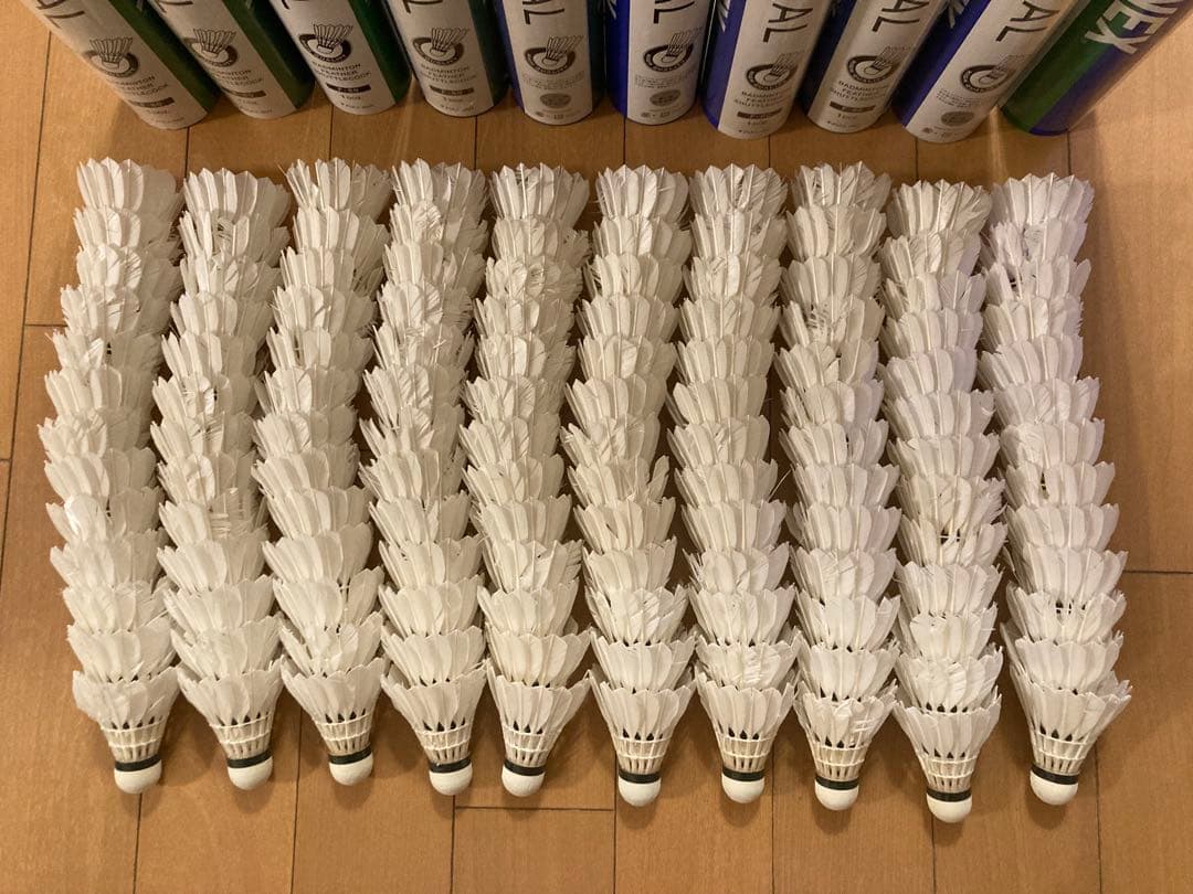 ニューオフィシャル　ノック用シャトル130個