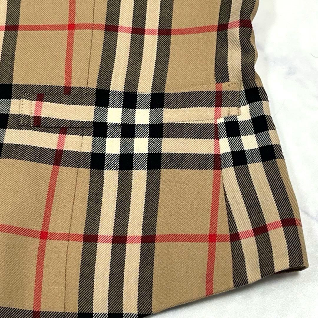 極美品✨Burberrys バーバリー ベスト ジレ ノバチェック 金ボタン