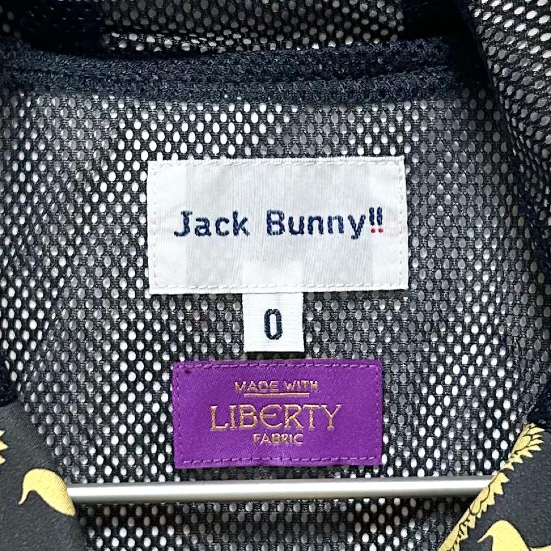 0072 Jack Bunny!! ブルゾン 0サイズ 総花柄 刺繍