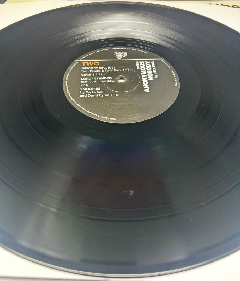 De La Soul and the Anonymous Nobody レコード