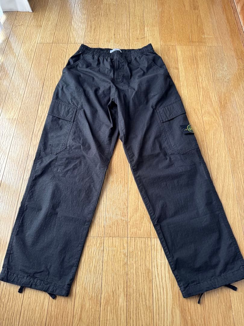 【国内正規品】25SS 定価8万 STONE  ワイド カーゴパンツ