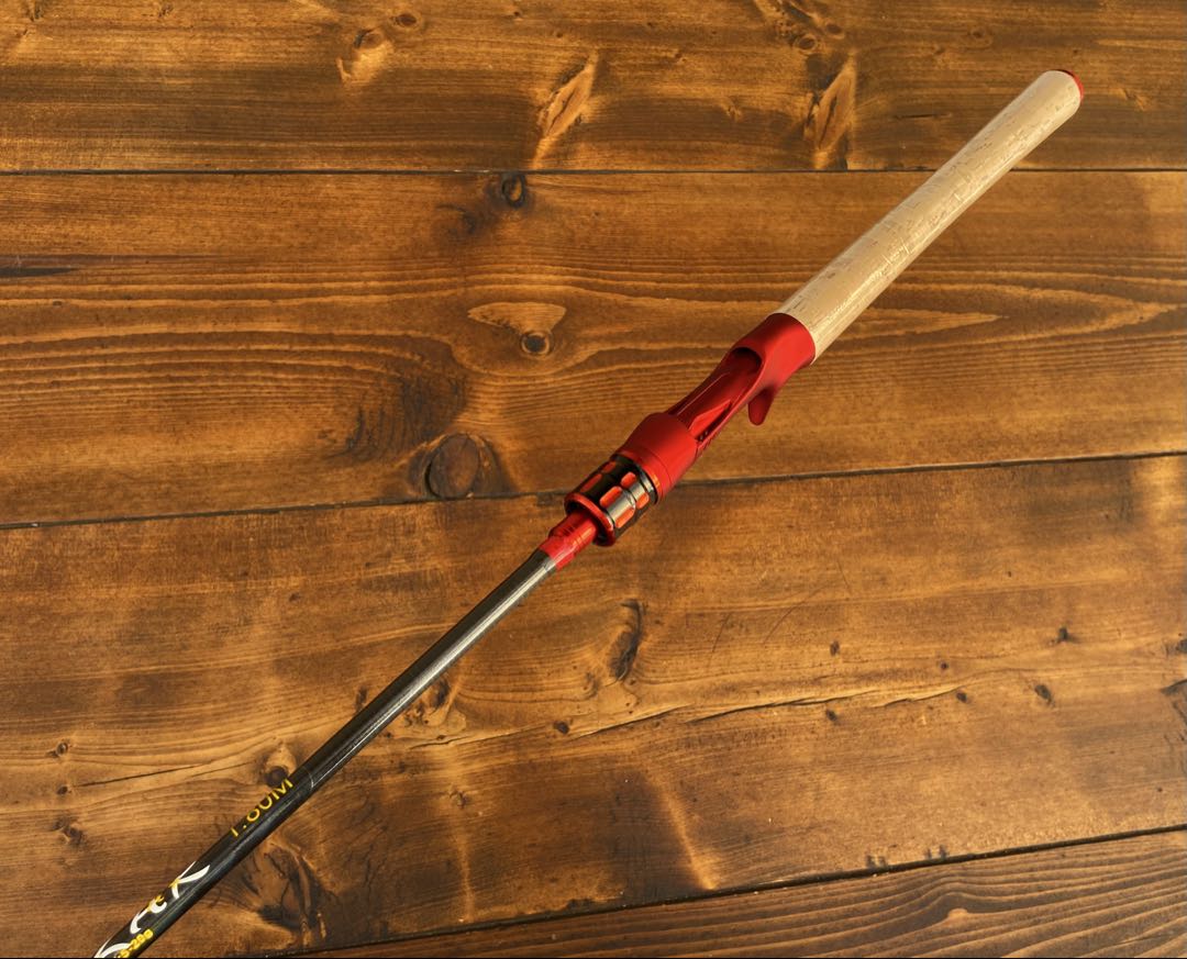 2ピースロッド　6ft 1.8M バス釣り　ベイトロッド　カーボンロッド 新品