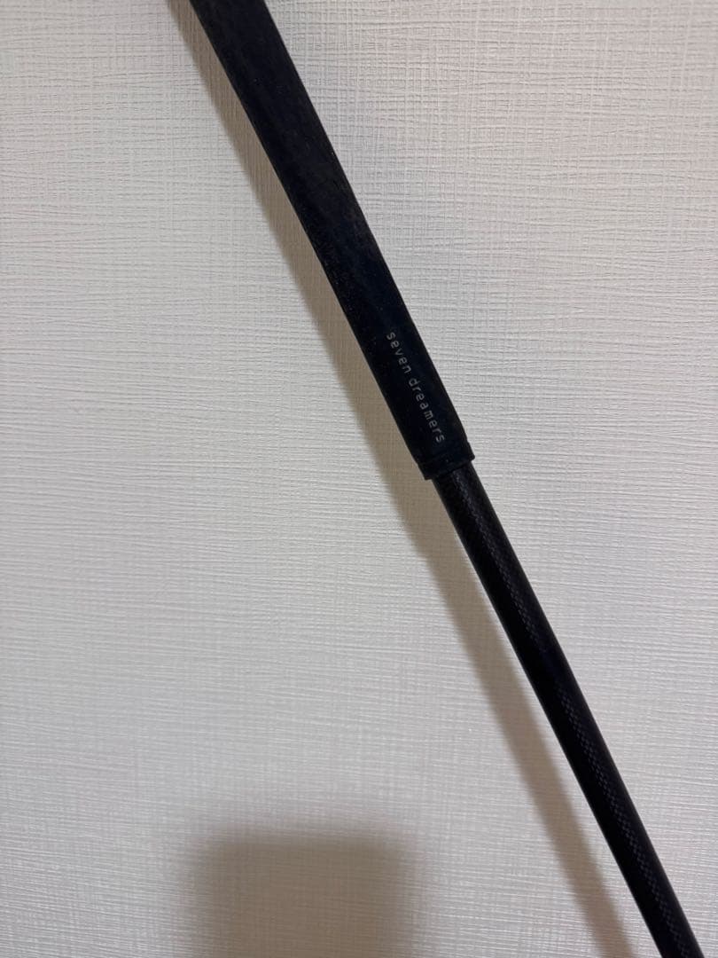セブンドリーマーズ　シャフト　写真確認　グリップ　テーラーメイドスリーブ付き